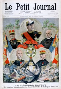 General Davout und Mitglieder des Rates der Ehrenlegion, 1901 von Unbekannt
