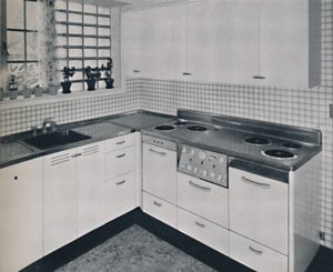 General Electric Company - Die Küche, 1940 von Unbekannt