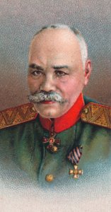 General Mikhail Vasiliyevich Alekseyev 1857-1918, General der kaiserlich russischen Armee, 1917