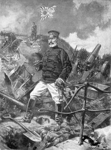 General Nogi, japanischer Kommandant, Russisch-Japanischer Krieg, 1904-1905 von Unbekannt