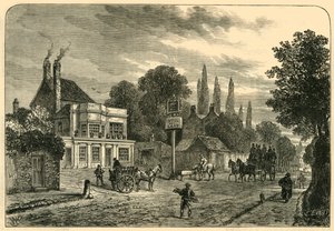 Gesamtansicht von Old Kentish Town, 1820, ca. 1876