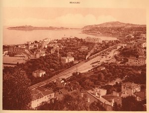 Gesamtansicht und Cap Ferrat, Beaulieu, 1930 von Unbekannt