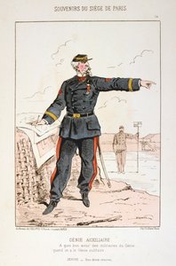 Genie Auxiliaire, Belagerung von Paris, Deutsch-Französischer Krieg, 1870-1871