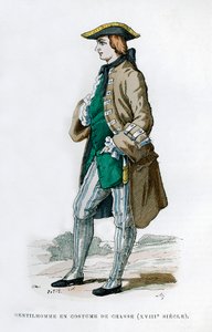 Gentleman in Jagdkleidung, 18. Jahrhundert, 1882-1884