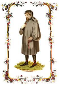 Geoffrey Chaucer, englischer Autor, Dichter, Philosoph, Bürokrat und Diplomat, 14. Jahrhundert von Unbekannt