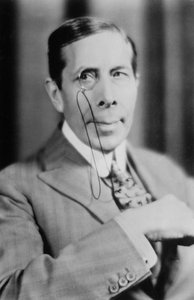 George Arliss 1868-1946, englischer Schauspieler, 20. Jahrhundert