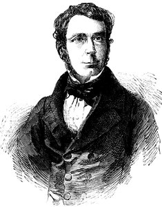 George Biddell Airy 1801-1892, englischer Astronom und Geophysiker, 1858