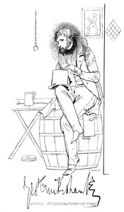 George Cruikshank 1792-1878, englischer Karikaturist und Buchillustrator, 19. Jahrhundert