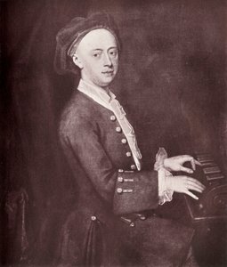 Georg Friedrich Händel, um 1720, 1919 von Unbekannt