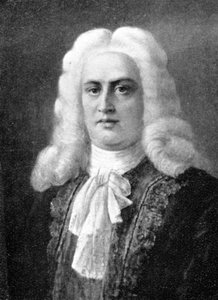Georg Friedrich Händel, 1685-1759, deutscher Barockkomponist, 1909 von Unbekannt