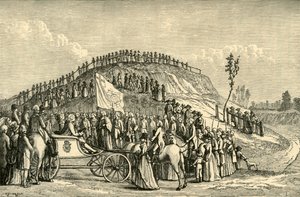 George III. und Königin Charlotte bei Eton Montem, 1778, 1911