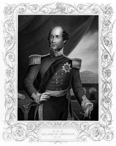 George William Frederick Charles, 2. Herzog von Cambridge, britischer Soldat, ca. 1856 von Unbekannt