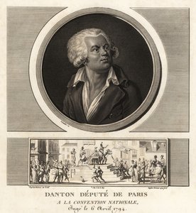 Georges Danton, Abgeordneter von Paris im Nationalkonvent, 1794 hingerichtet