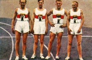 Deutsche 4 x 400m Männerstaffel, 1928 von Unbekannt