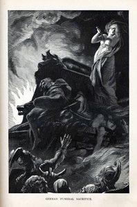 Deutsches Begräbnisopfer, 1882