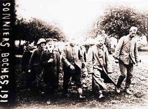 Deutsche Kriegsgefangene, ca. 1914-1918