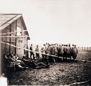 Deutsche Kriegsgefangene, ca. 1914-1918 von Unbekannt