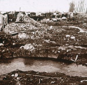Deutscher Unterstand, Noordschote, Flandern, Belgien, ca. 1914-ca. 1918