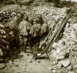 Deutsche Verwundete, ca. 1914-ca. 1918 von Unbekannt