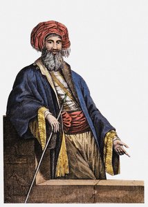 Giovanni Battista Belzoni 1778-1823 Frontispiz aus Viaggi in Egitto ed in Nubia, 1825