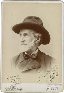 Giuseppe Verdi von Unbekannt