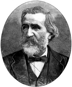 Giuseppe Verdi, italienischer Opernkomponist, 1887