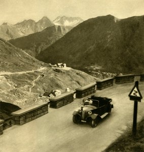 Glocknerhaus an der Großglockner-Hochalpenstraße, Österreich, um 1935 von Unbekannt