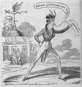Gott schütze unseren großen König Georg, ca. 1820