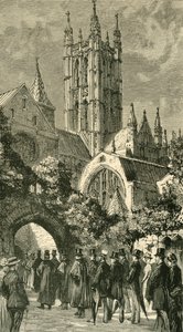 Zum Gottesdienst durch den Dunklen Eingang: Koloniale und indische Besucher in Canterbury