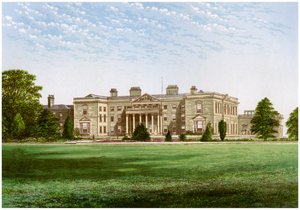 Gopsal Hall, Leicestershire, Heimat von Lord Howe, ca. 1880