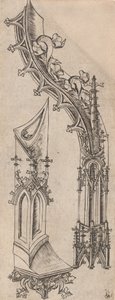 Gotischer Buchstabe D