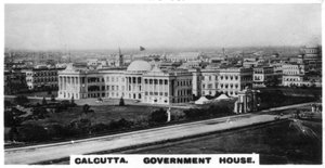 Regierungshaus, Kalkutta, Indien, um 1925 von Unbekannt