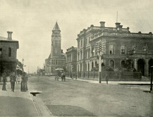 Regierungsbüros, Launceston, 1901 von Unbekannt