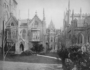 Grace Church und Pfarrhaus, New York von Unbekannt