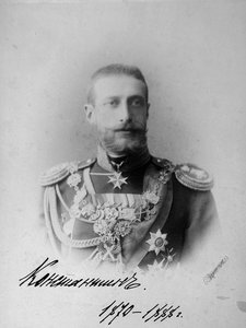 Großherzog Konstantin Konstantinowitsch von Russland, 1880er Jahre