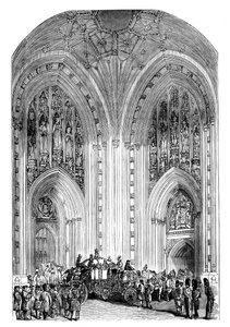 Großer Eingang, Westminster Palace, London, ca. 1888 von Unbekannt