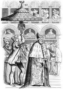 Große Prozession des Dogen, Venedig, Italien, 16. Jahrhundert, 1849 von Unbekannt