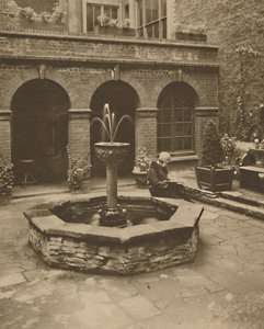 Friedhof von St. Ethelburga, Bishopgate, Ein Ruheplatz für die Lebenden, um 1935 von Unbekannt