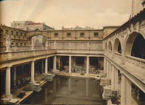 Großes Bad, Römische Bäder, Bath, Somerset, um 1925 von Unbekannt