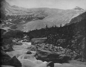 Großer Gletscher, Selkirk Mountains, Kanada, um 1897