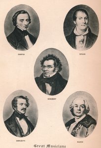 Große Musiker - Platte XIII, 1895
