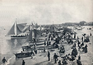 Great Yarmouth - Eine typische Szene am Strand von Unbekannt