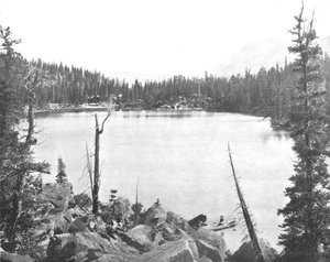 Grüner See, Colorado, USA, um 1900 von Unbekannt