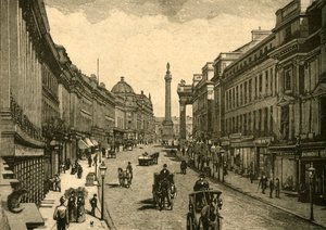 Grey Street, Newcastle-on-Tyne, ca. 1890