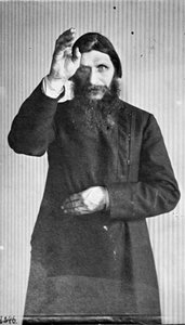 Grigori Jefimowitsch Rasputin, russischer Mystiker und Heiliger, ca. 1914-ca. 1916 von Unbekannt