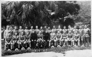 Gruppenporträt von C-Kompanie, 2. Bataillon des Königsregiments, Irak, 1926 von Unbekannt