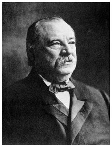 Grover Cleveland, 22. und 24. Präsident der Vereinigten Staaten, 19. Jahrhundert, 1955 von Unbekannt