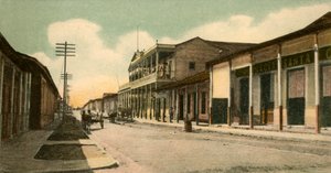 Guantanamo - Calle Calixto Garcia, 1907 von Unbekannt