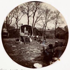 Zigeunerlager, um 1890 von Unbekannt