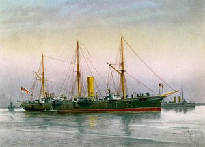 HMS Mohawk, Royal Navy 3. Klasse Kreuzer